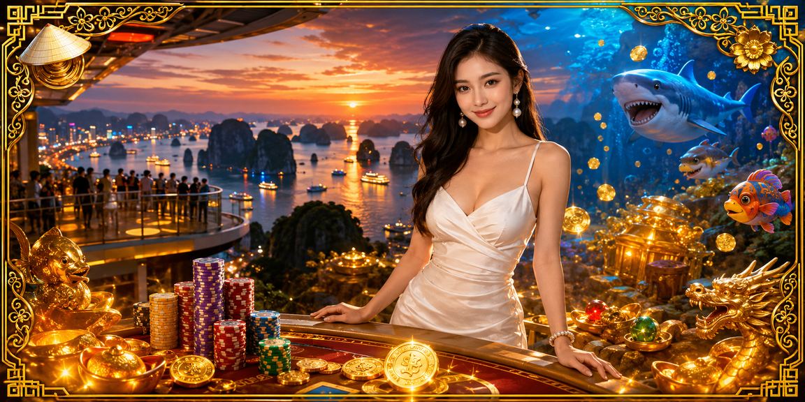Người dùng tại Vịnh Hạ Long sử dụng ứng dụng x8d trên điện thoại để xem lịch đấu thể thao